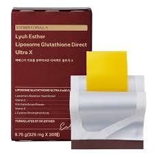 Láminas orales de glutatión ESTHER FORMULA Liposome Glutathione Direct Ultra X 9.75g