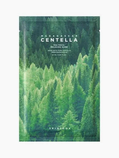 Mascarilla facial SKIN1004 Madagascar Centella Tea-Trica 1 pieza
