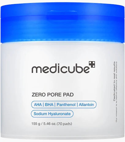 Pads exfoliantes Medicube Zero Pore Pad 2.0 (70 piezas)