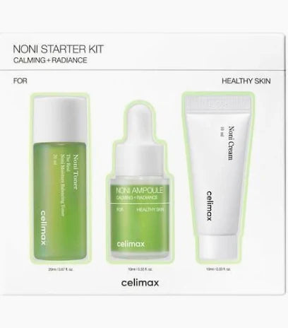 Kit de cuidado facial Celimax The Real Noni Starter Kit (3 piezas)