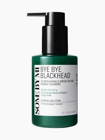 Limpiador facial SOMEBYMI Bye Bye Blackhead 30 Days Miracle Green Tea Tox Bubble Cleanser 120ml