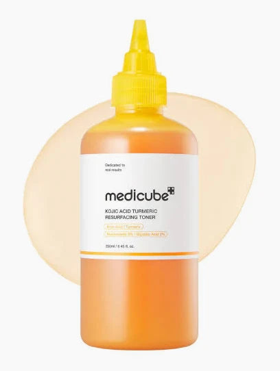 Tónico iluminador Medicube Kojic Acid Turmeric Resurfacing Toner 250ml