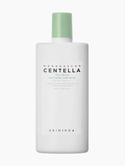 Protector solar SKIN1004 Madagascar Centella Tea-Trica Soothing Sun Milk SPF50+ PA++++ 50ml