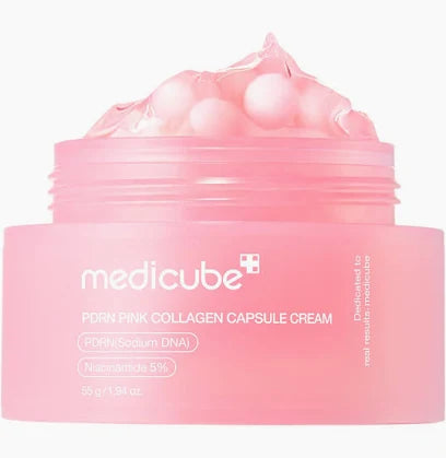 Crema facial Medicube PDRN Pink Collagen Capsule Cream 55ml